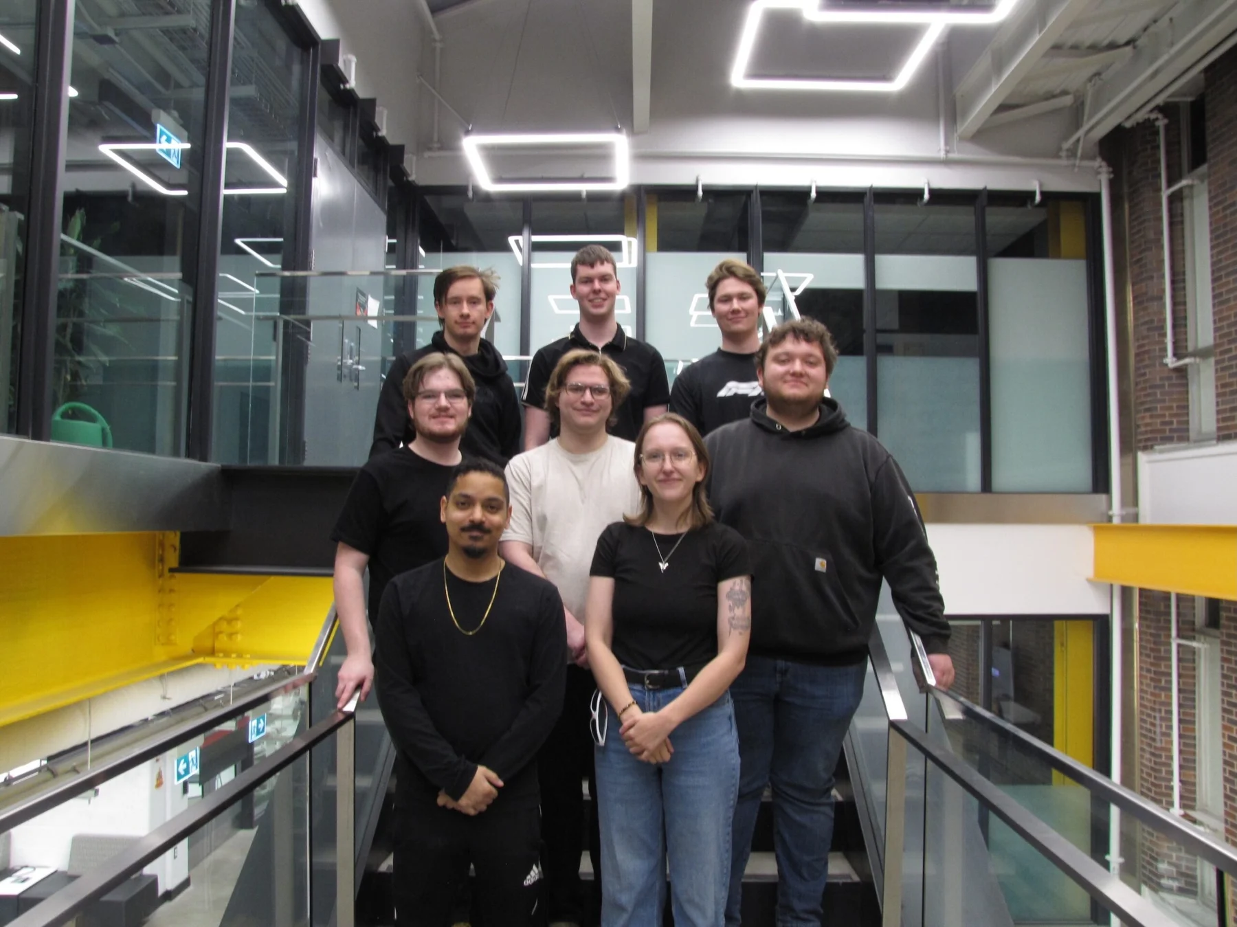 Carleton Formula Electric student team together at Carleton University